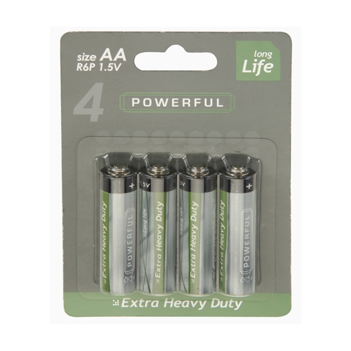 Powerful AA Battery Pack Of 4 Pieces